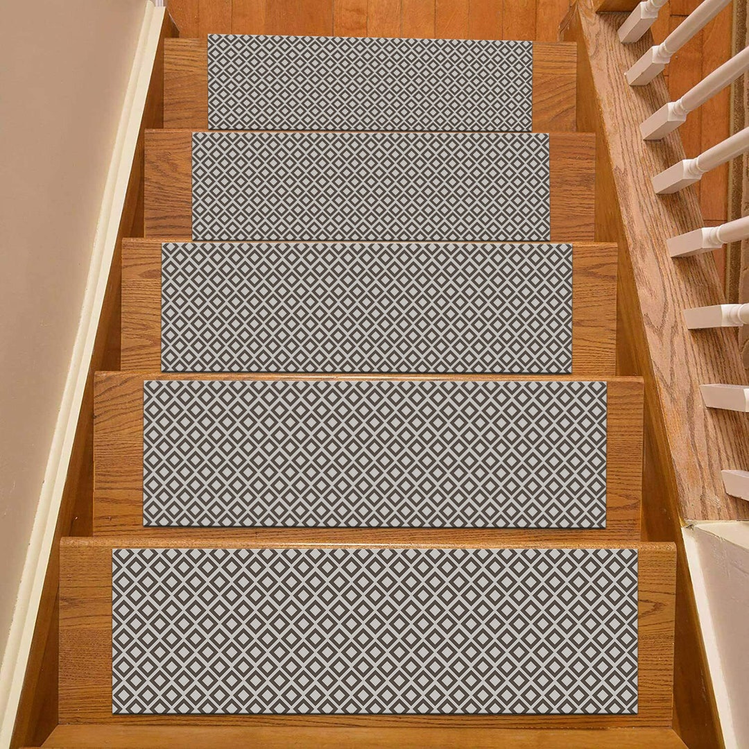 Stair Tread, Stair Tread Rug, Non Slip, Thick, Stair Step, Diamond Rug ...