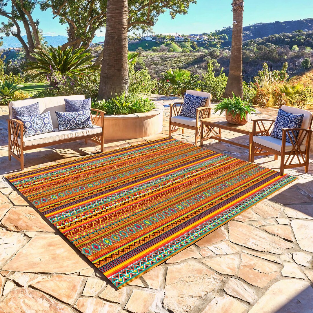 Utility Rugs Outdoor Rug,garden Decor,outdoor Washable Rugs,area Rug, Garden Patio ...