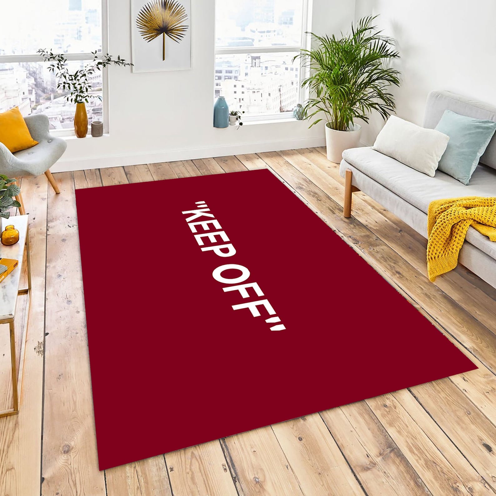 Keep off Rug Keep off Carpet Rug Carpet Fan Carpet Area Etsy UK