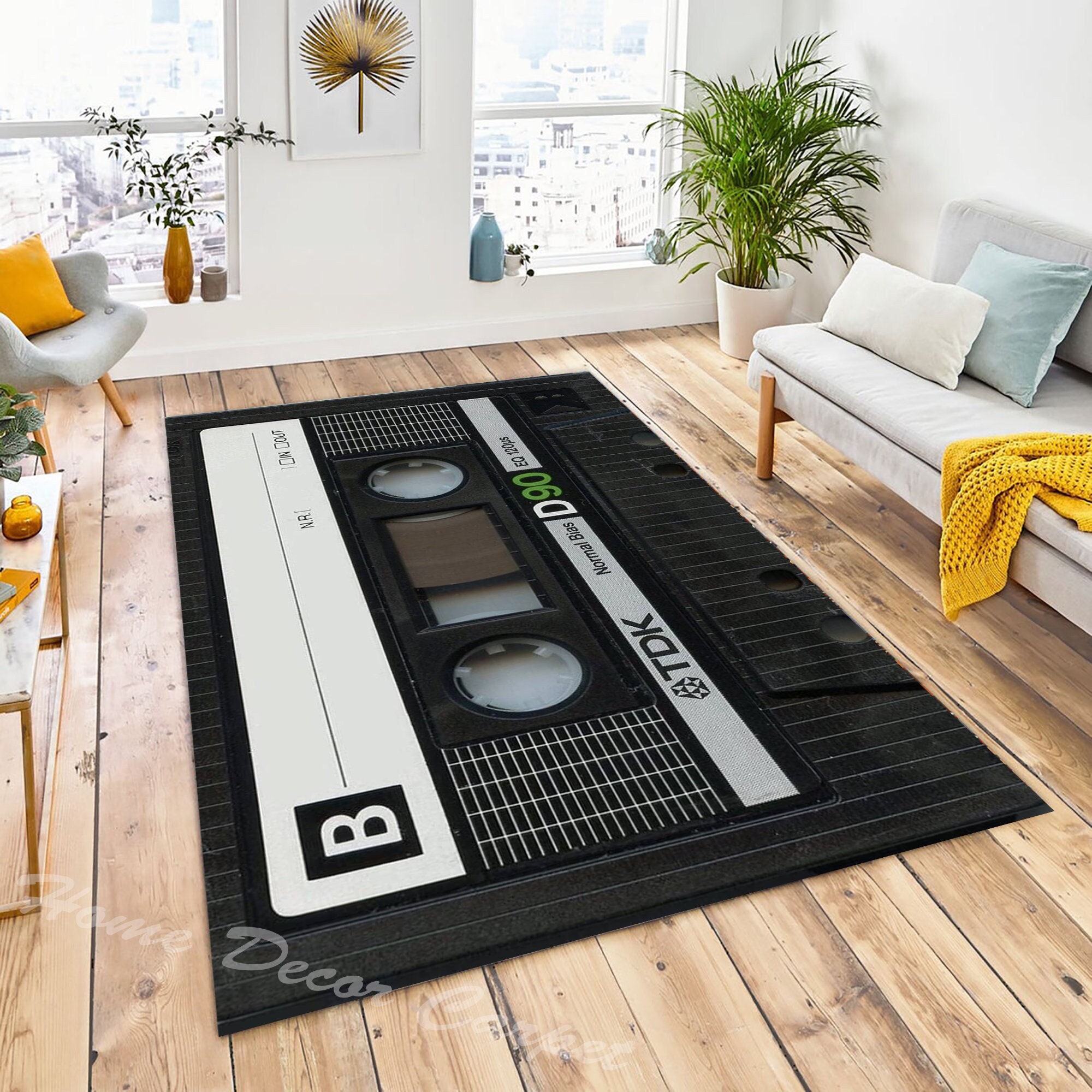 Custom Cassette Tape Rug: Personalized Mix Tape Doormat - Etsy