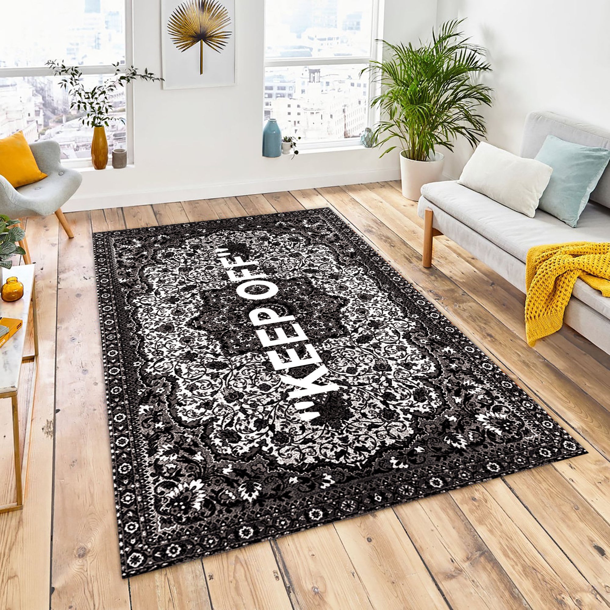 Keep off Rug, Keep off Carpet, for Living Room, Fan Carpet, Area Rugs,  Popular Rugs, Personalized Gift, Themed Rug, Home Decor,rugs, Carpets 