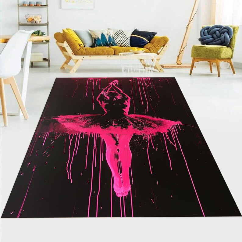 Ballerina Rug,ballet Shoes Rug,ballet Rug,ballet Studio,ballerina Rug ...