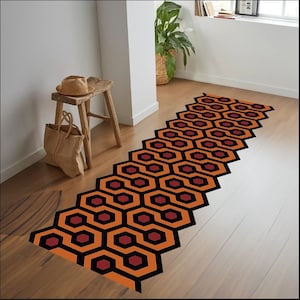 The Shining Hotel Rug, The Shining Mat, Area Rug, The Shining,Rug, Halloween, Runner Rug, Overlook Hotel Rug, Shaped Rug ,Popular Rug