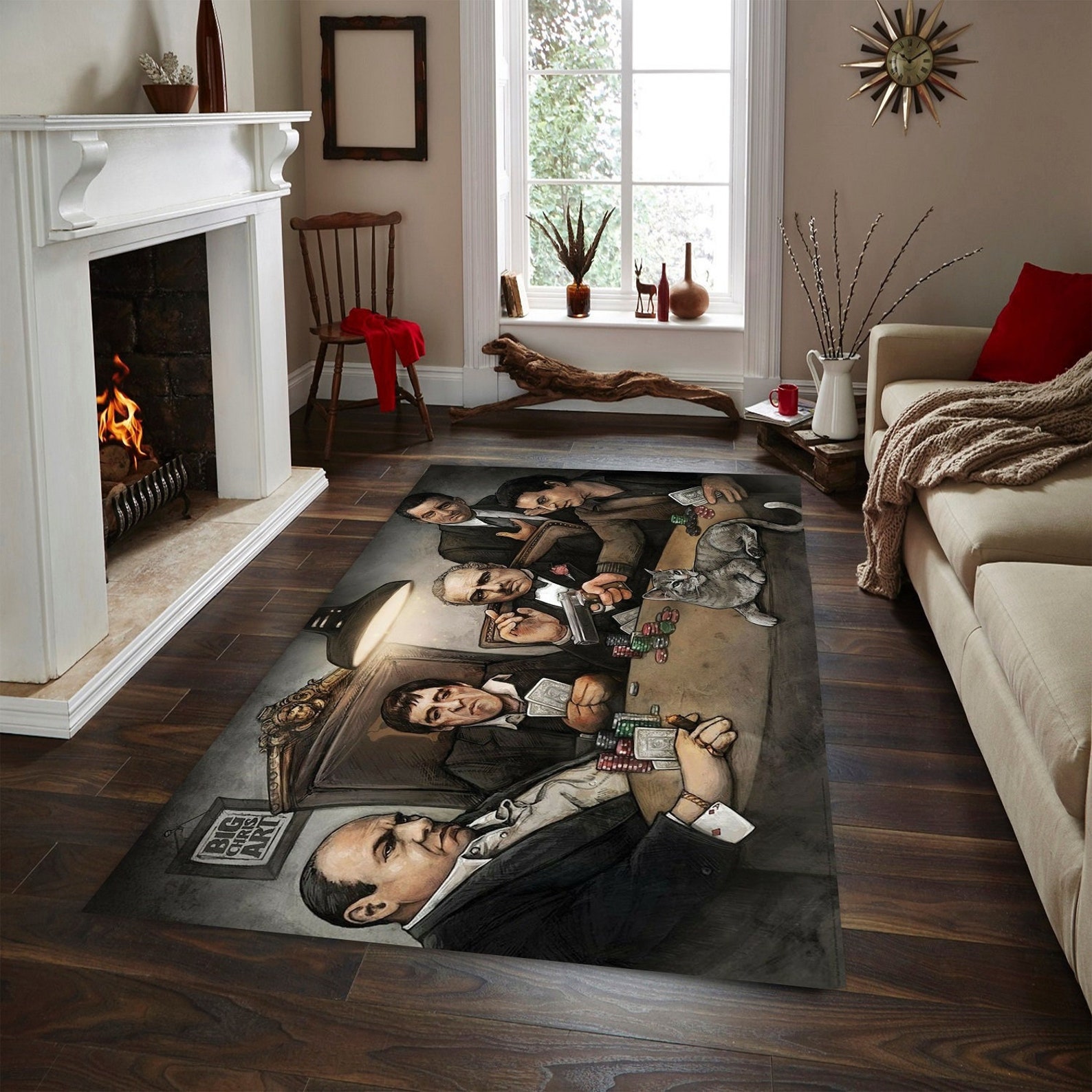 Godfather Fashion Rug Custom Rugs Floor Carpet Children - Etsy