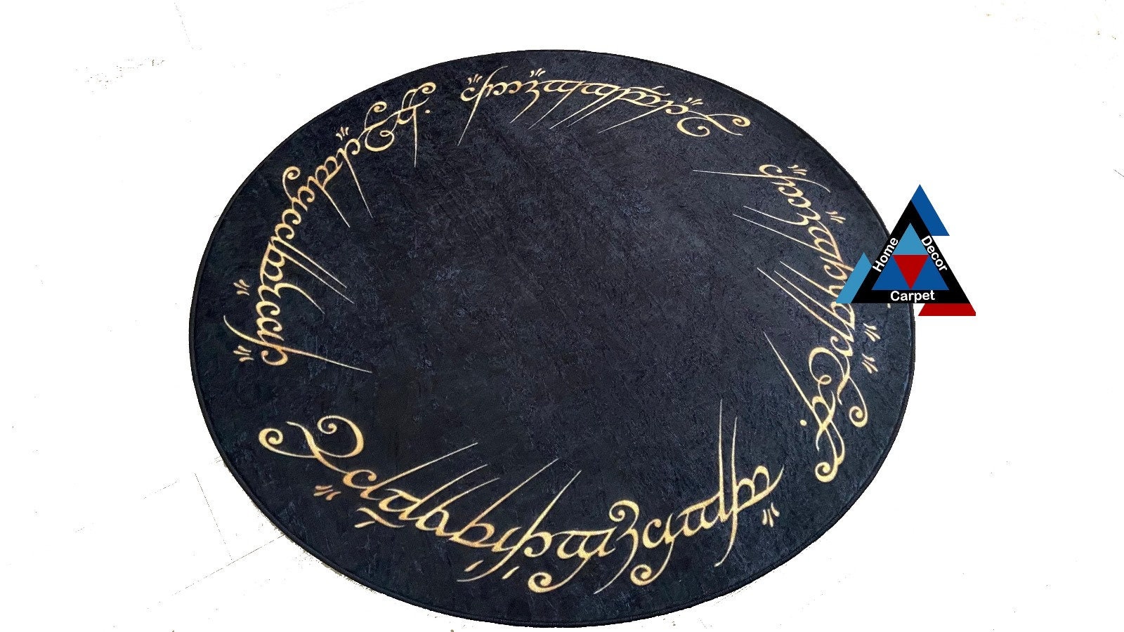 Lord of the Rings Rug,lord Round Rug, Round Rug, Popular Rug, Lotr Rug ...