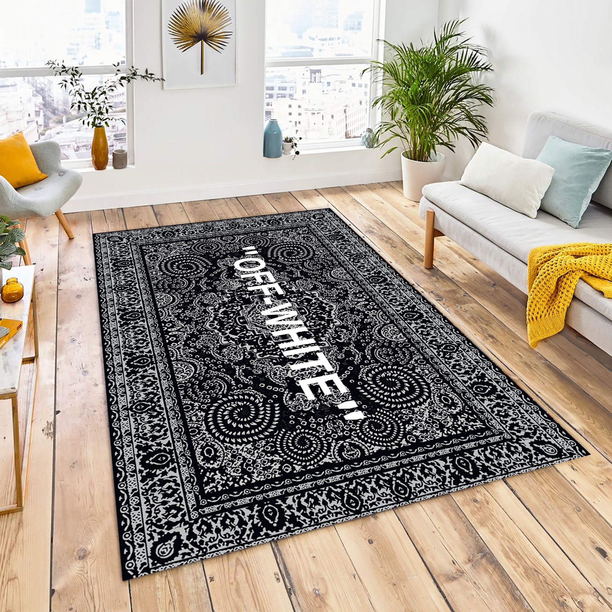 off white rug