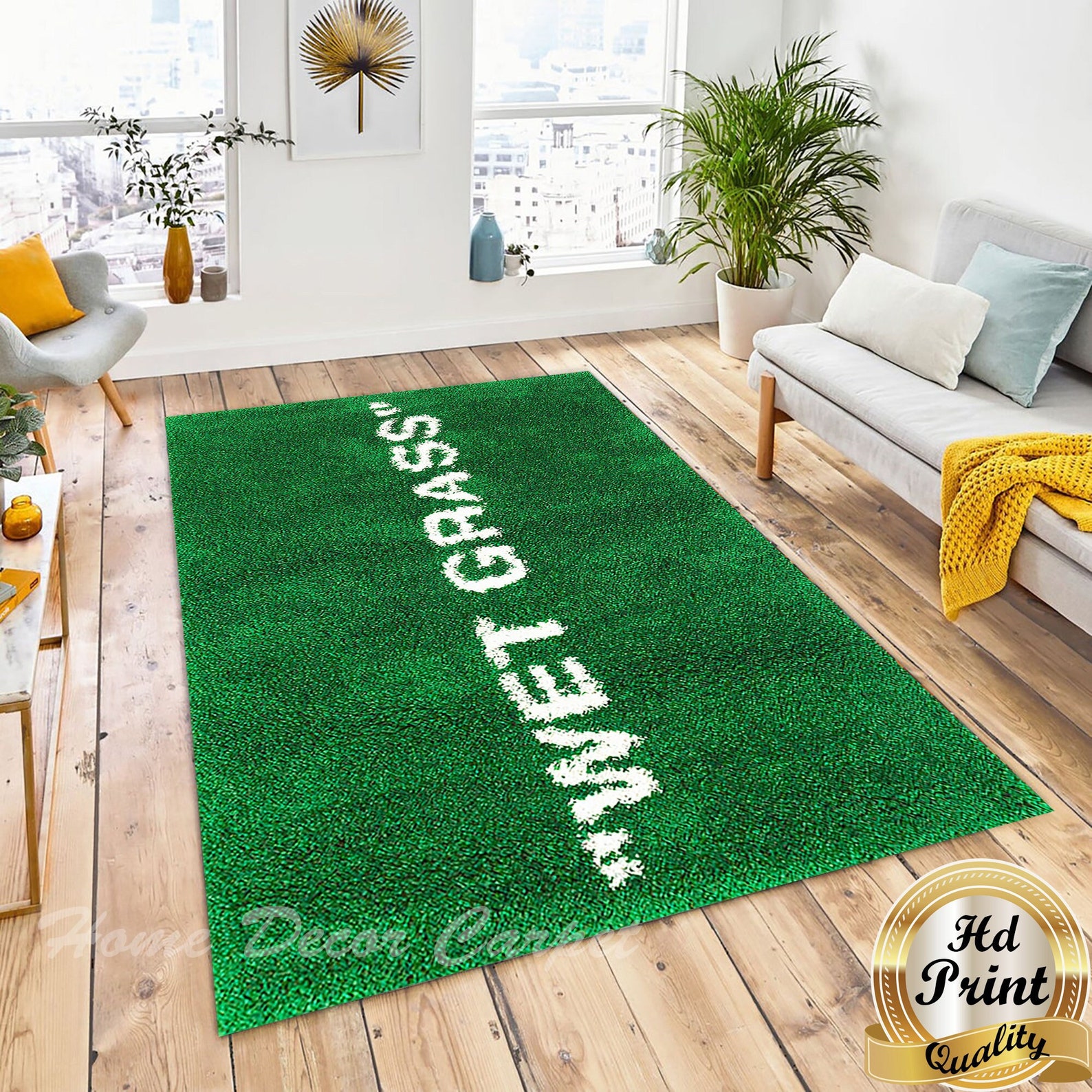 Wet Grass Rug Non Slip Softthick Rugs Wet Grass Wet Grass Etsy