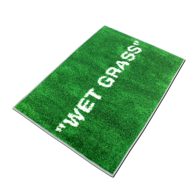 Wet Grass Patterned Rug Wet Grass Rug Wet Grass 3D | Etsy