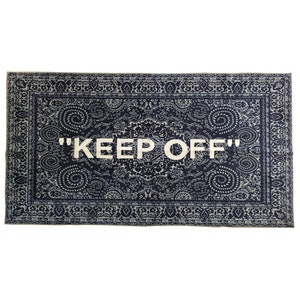 Navy Blue Rugs Keep Keep off Rug Keepoff Keep off Carpet - Etsy