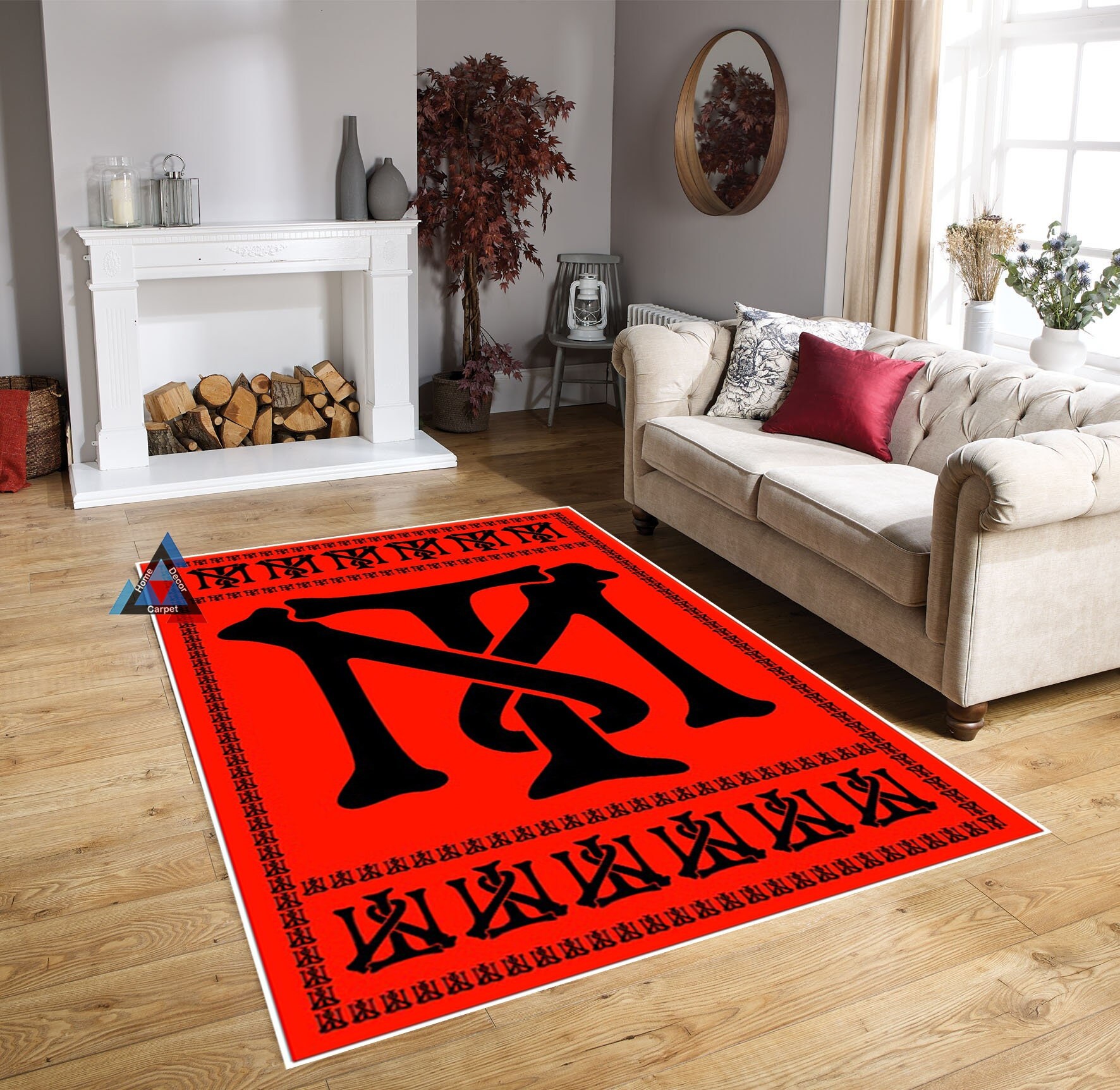 Movie Scarface Tony 3D Printing Area Rug Large,Carpet Rug for