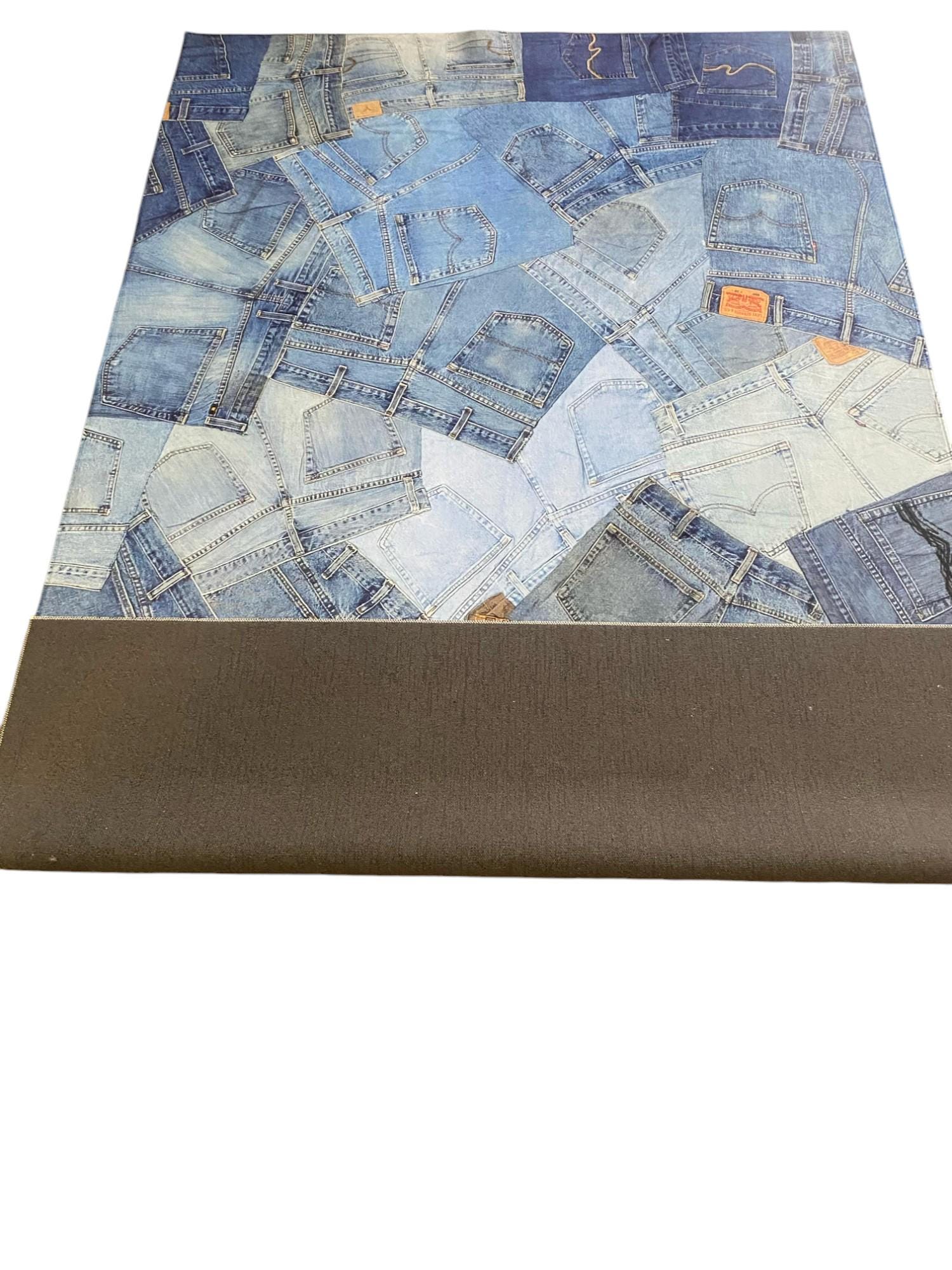 denim rug HYST購入品 vintage denim rug HYST購入品 vintage