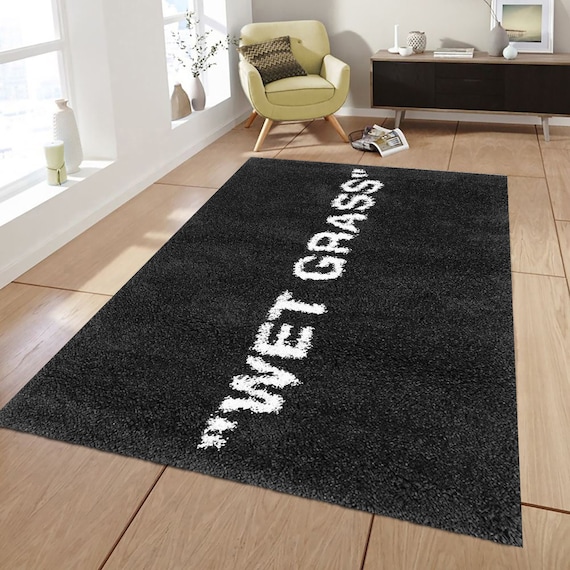 Wet Grass Rug, Bathroom Rug, Wet Grass Patterned Rugs, ,popular Rug,indoor  Rug,rug,non Slip Soft-thick Rugs, Washable Rug, for Living Room 