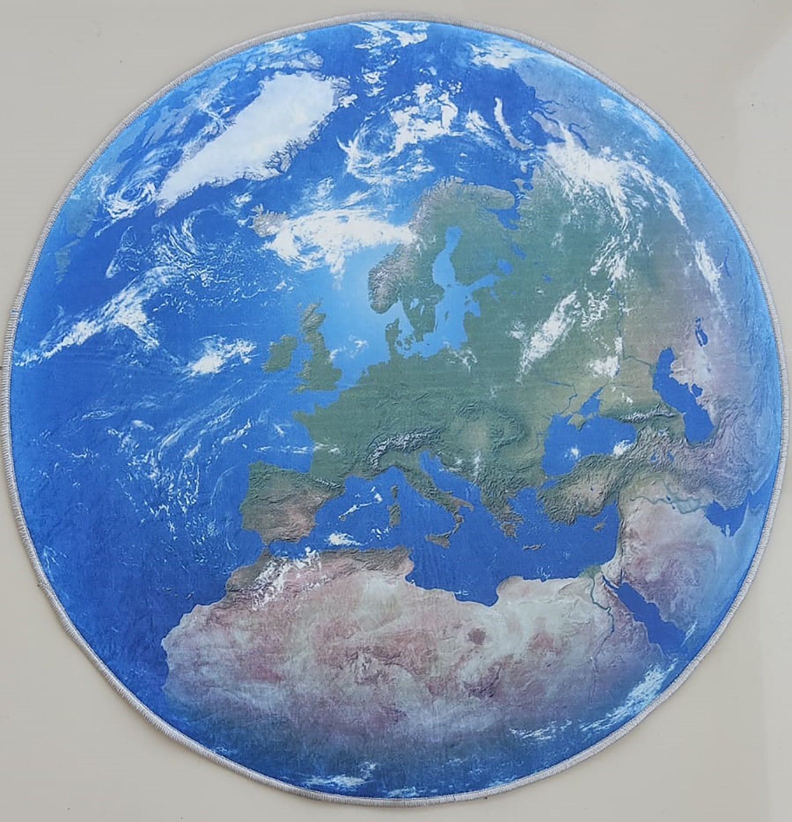 World Earth Space Round Rug Round World Rug Round Rug - Etsy