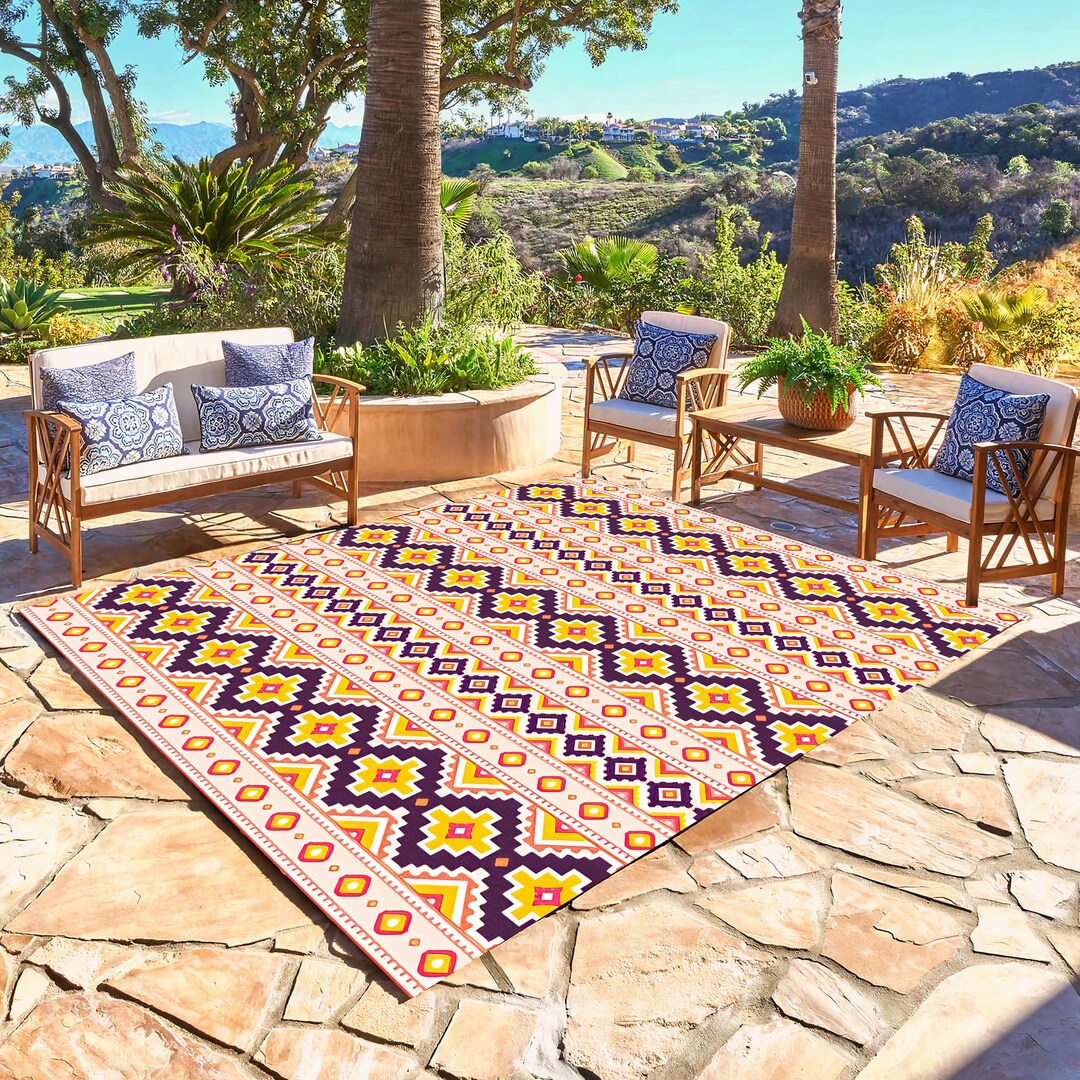 Outdoor Rug,outdoor Patio Rug,classic Rug,outdoor Decor,garden Rug