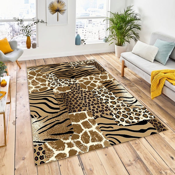 Tiger Leopard Rug Tiger Rug - Etsy