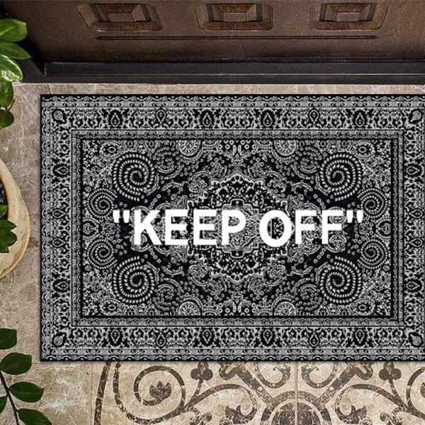 Keep Off Doormat, Housewarming Gift, Custom Welcome Mat, Family Name Doormat, Funny Doormat, Doormat, Keep Off, Keepoff, Keep Rug Doormat