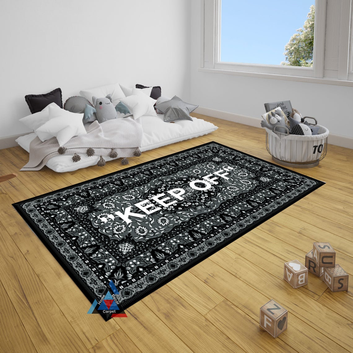 Keep off Rug, Keep off Carpet, for Living Room, Fan Carpet, Area Rugs,  Popular Rugs, Personalized Gift, Themed Rug, Home Decor,rugs, Carpets 