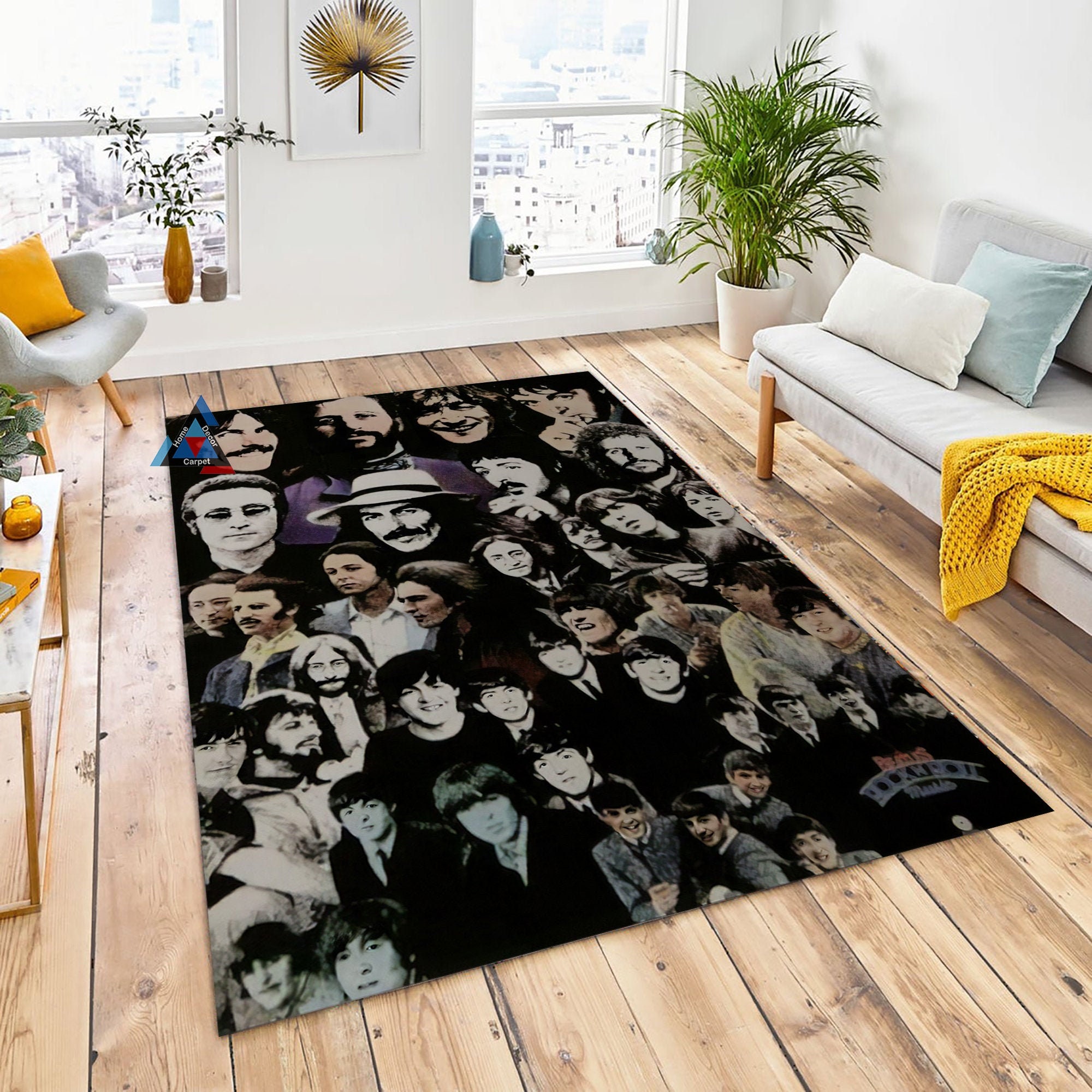 Beatles Rug Carpet Beatles Rug Beatles Carpet Fan Carpet | Etsy