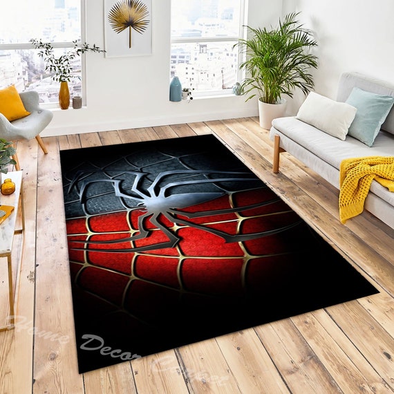 Spiderman Rug Spin Logo