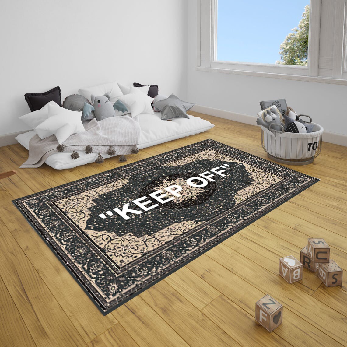 Classic Keep off Rug Keep off Carpet Fan Carpet | Etsy