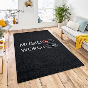 Music,World,Keys,Treble Clef,Notes,Music,Piano Rug,Wall Rug,Texture,Abstract Rug,Music Art Print Area Rug, Music Art Print Bedroom Rug