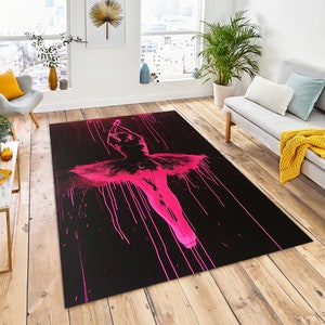 Ballerina Rug,ballet Shoes Rug,ballet Rug,ballet Studio,ballerina Rug ...