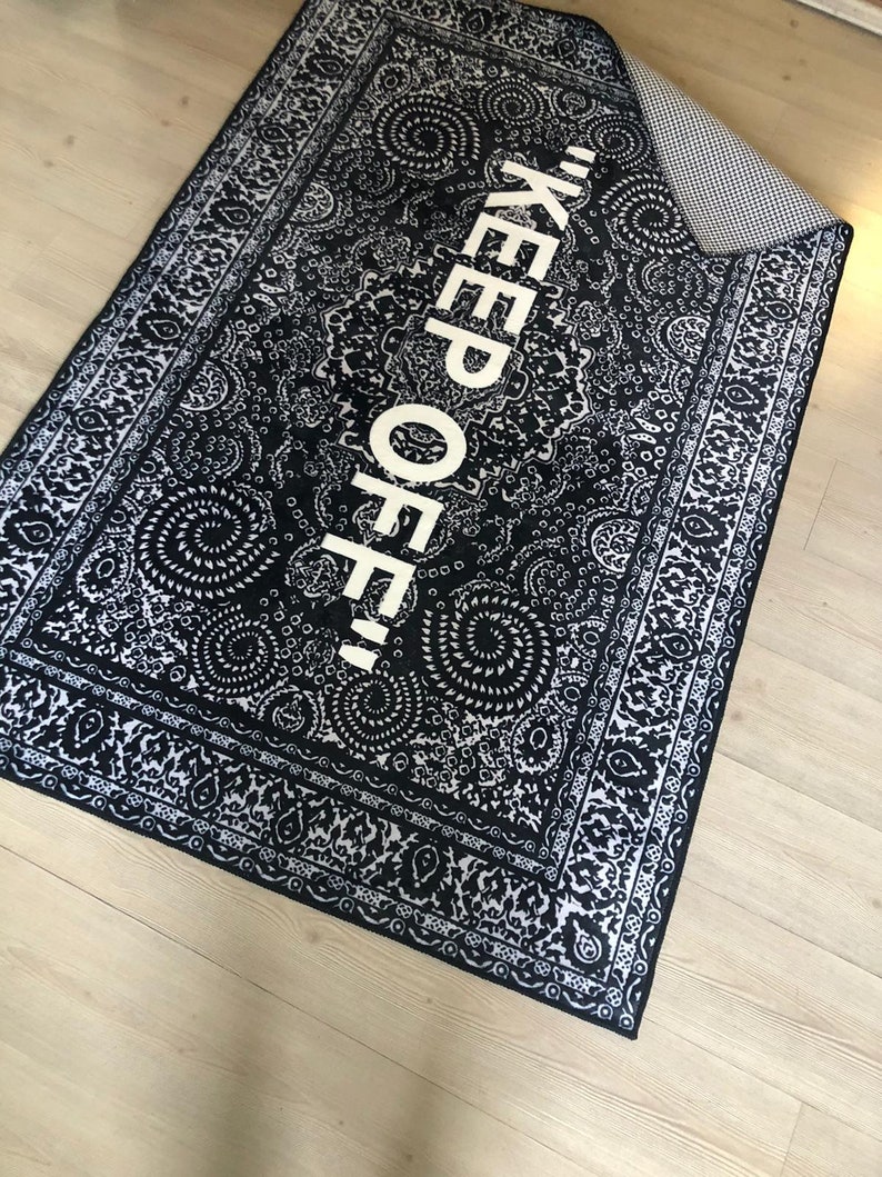 Keep off Rug off White Keep Off Keep off Carpet for Living Etsy Canada