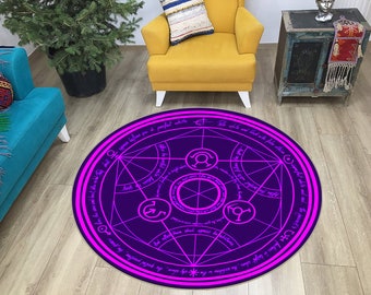 Alfombra Fullmetal Alchemist: FMA Transmutation Circle Anime Felpudo