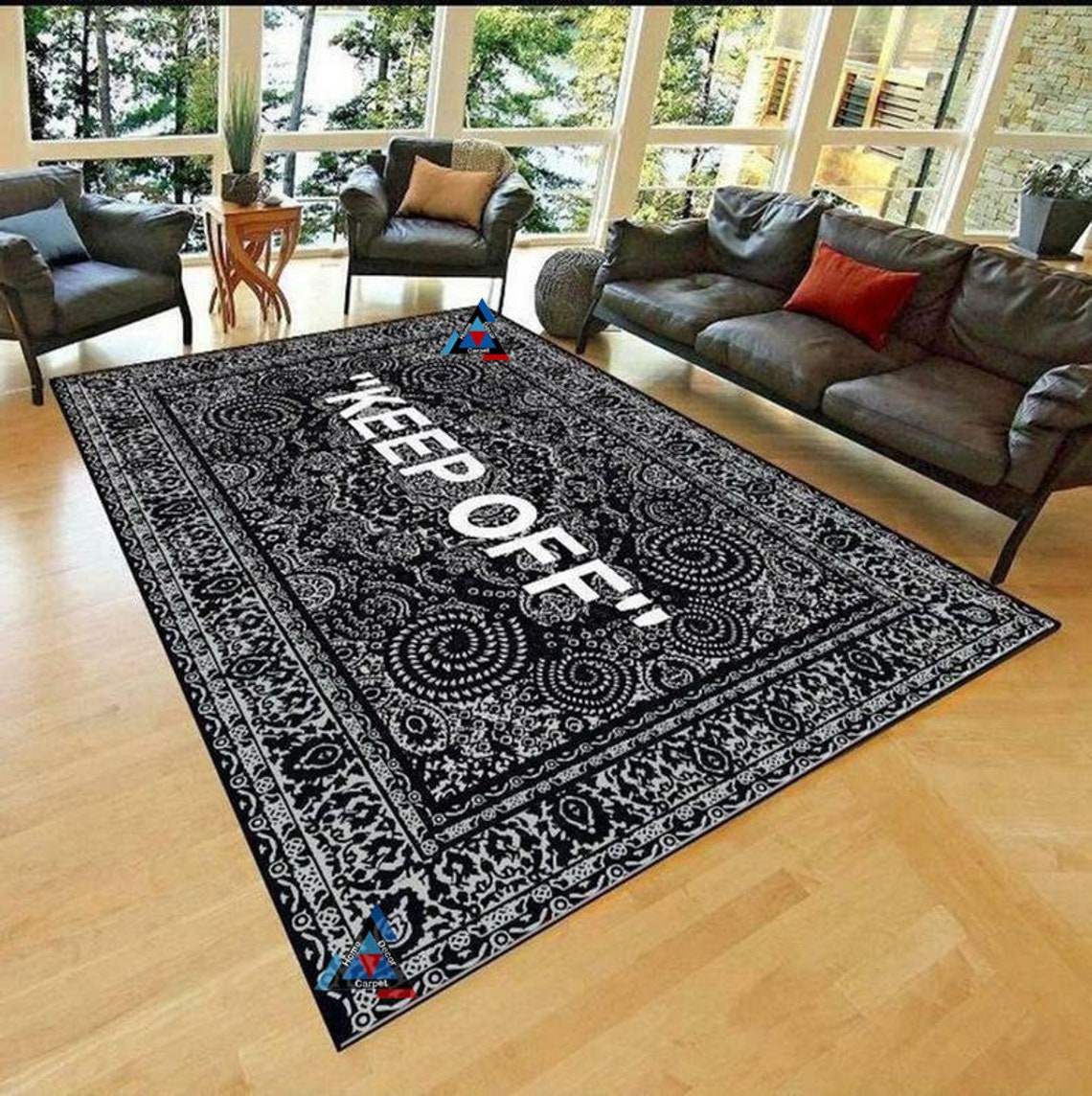 Rug Carpet Keep Off Rug Keep off Carpet For Living Room | Etsy