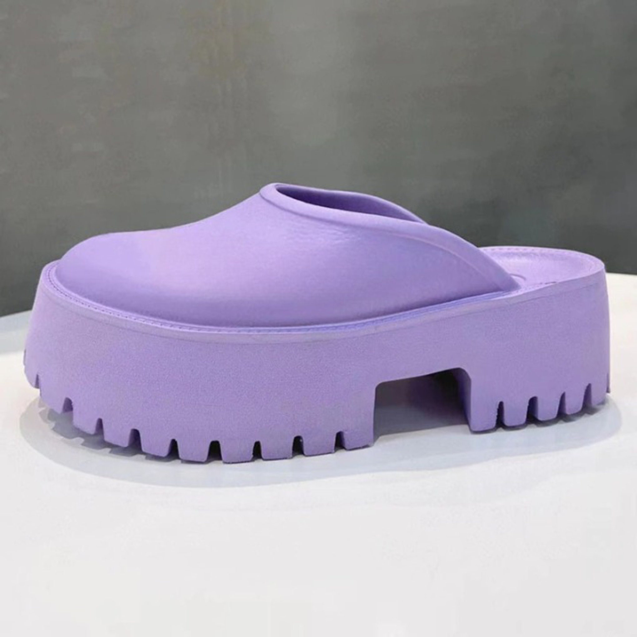 platform sandals jelly