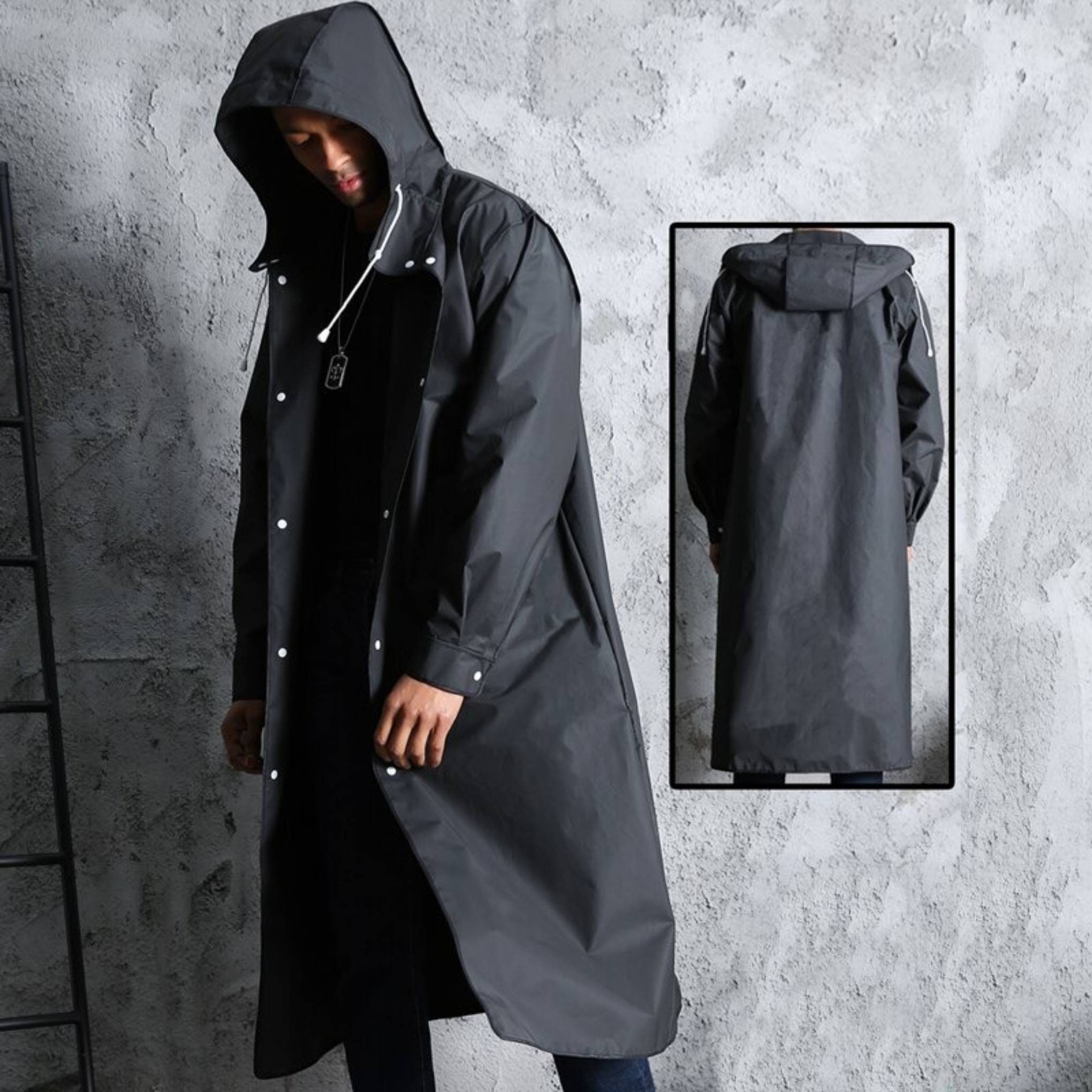 Long Hooded Coat - Etsy