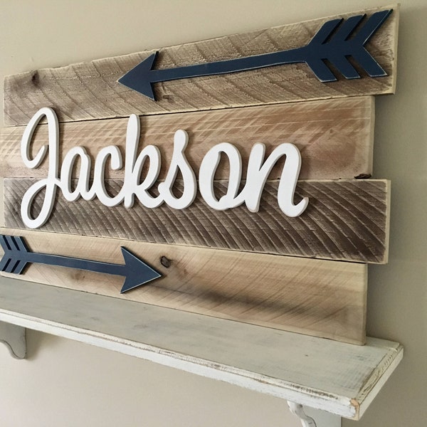 Nursery Pallet Sign Etsy