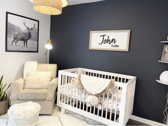 Custom Wood Name Sign Letters For Nursery, Crib, Or Home Decor – Handmade Birch, Personalize With Any Name