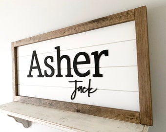 Nursery Name Sign, Baby Boy Nursery, Baby Shower, Nursery Decor, Baby Name Sign, Baby Girl Nursery, Newborn Photoshoot, Baby Nursery Decor