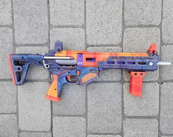 Nerf Turbocharged SBL2 W/ Robobarrel - Etsy