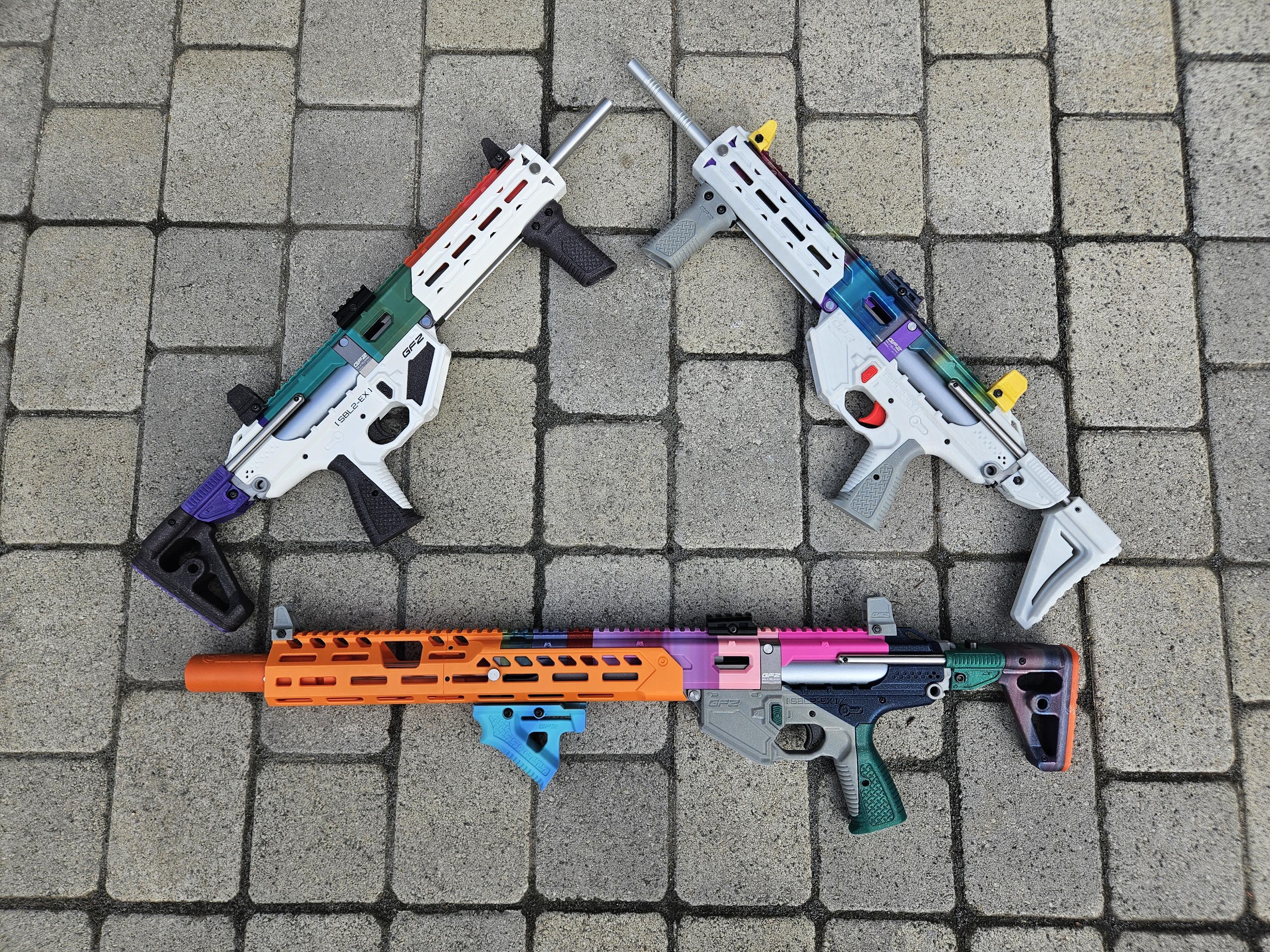 Nerf Turbocharged Sbl2extended - Etsy