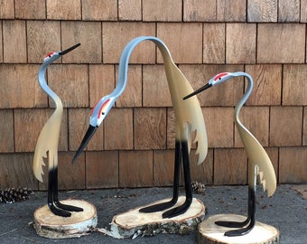 PVC Pipe Mama Sandhill Crane Instant Pattern Digital Download