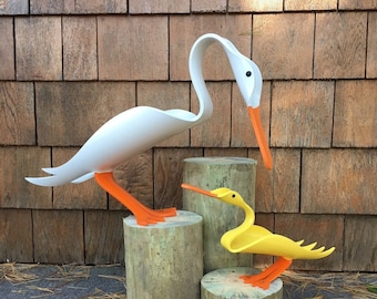 PVC Pipe Mama and Baby Duck Instant Pattern Digital Download