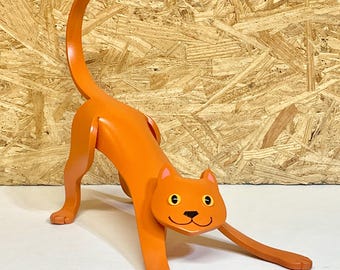 PVC Pipe Cat Stretching Instant Pattern Digital Download