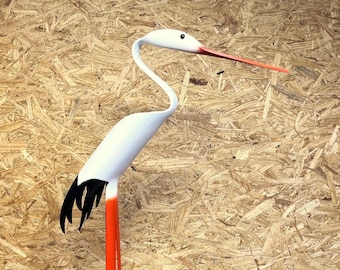 PVC Pipe Stork Instant Pattern Digital Download