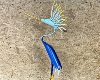 PVC Pipe Frizzy Hair Egret Instant Pattern Digital Download