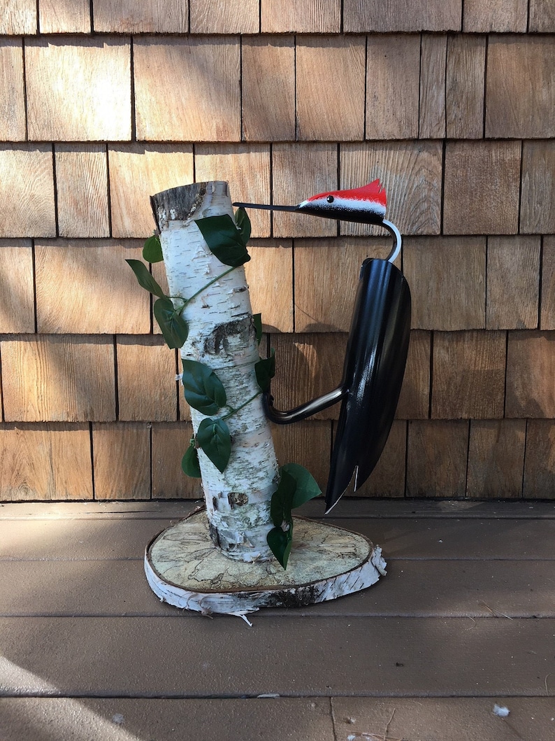 Pileated Woodpecker PVC Pipe Bird Pattern Template DIY Instant Etsy