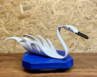 PVC Pipe Swan Swimming Instant Pattern Digital Download