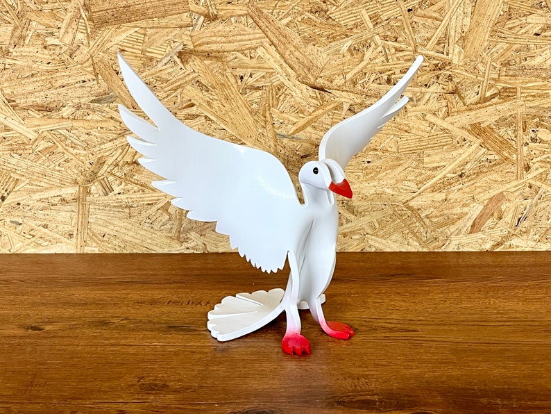 PVC Pipe Bird Instant Pattern Download Digital Template White Etsy