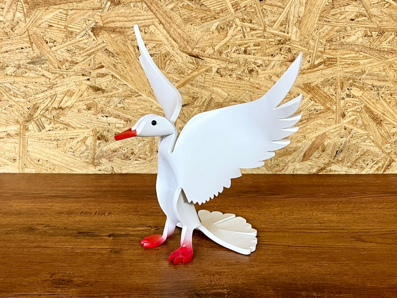 PVC Pipe Bird Instant Pattern Download Digital Template White Dove DIY Etsy