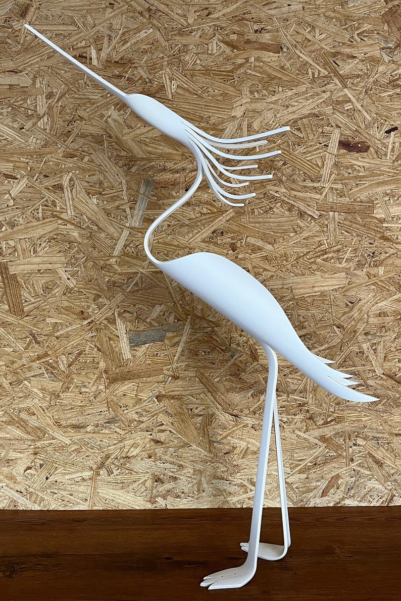 PVC Pipe Bird Instant Pattern Download Digital Template Egret Etsy