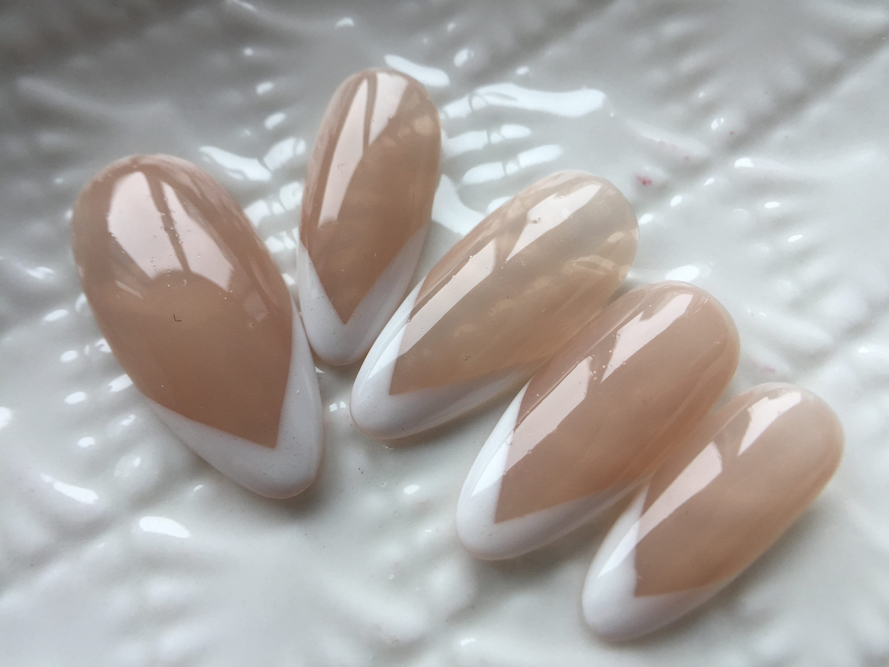 translucent nails translucent nails