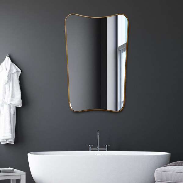 Decorative Bathroom Mirrors Etsy