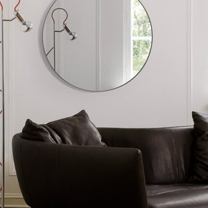 Espejo de pared redondo de 30 pulgadas y 24 pulgadas oro | Etsy