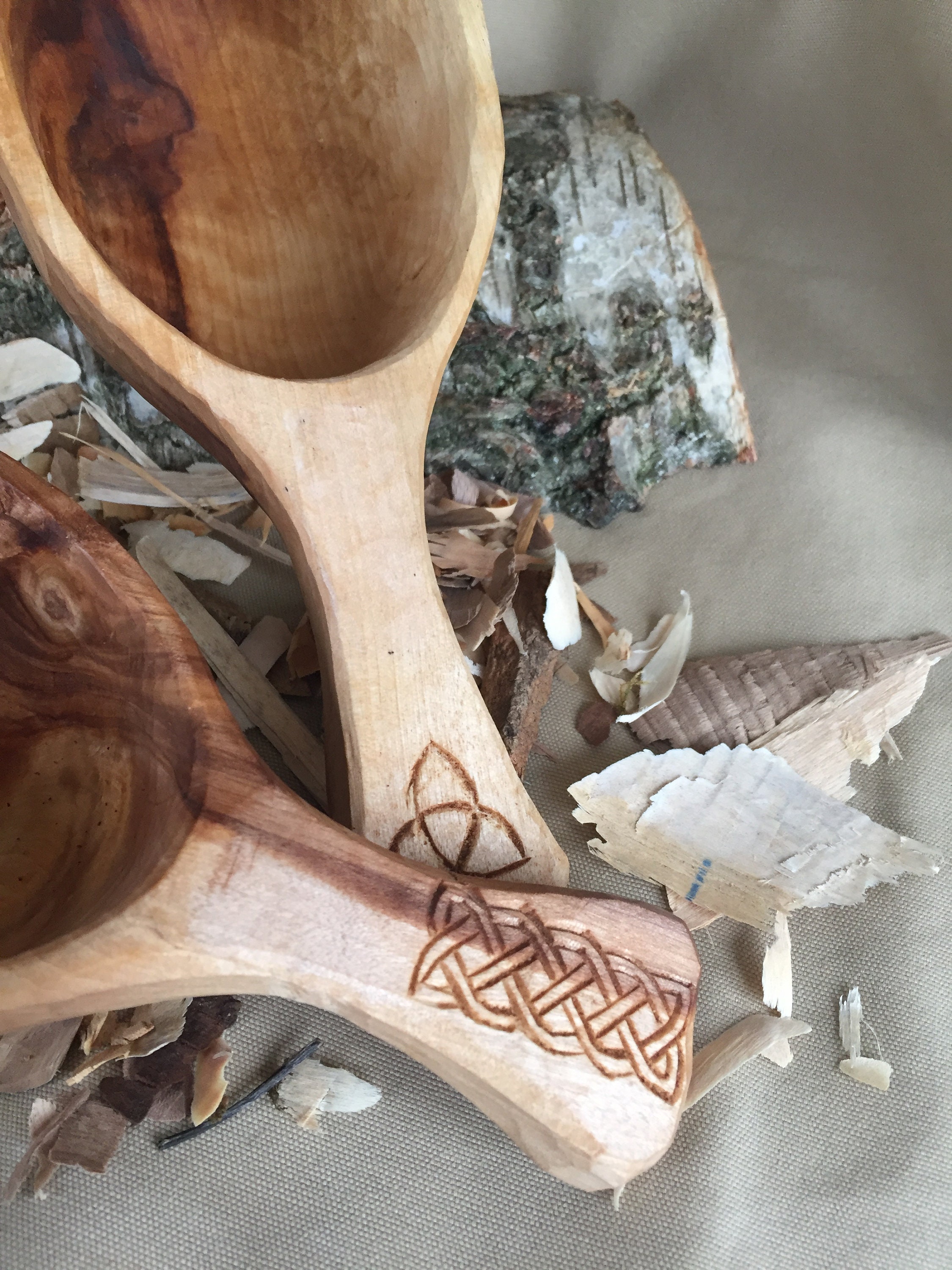 Hand carved kuksa using locally sourced wood Etsy